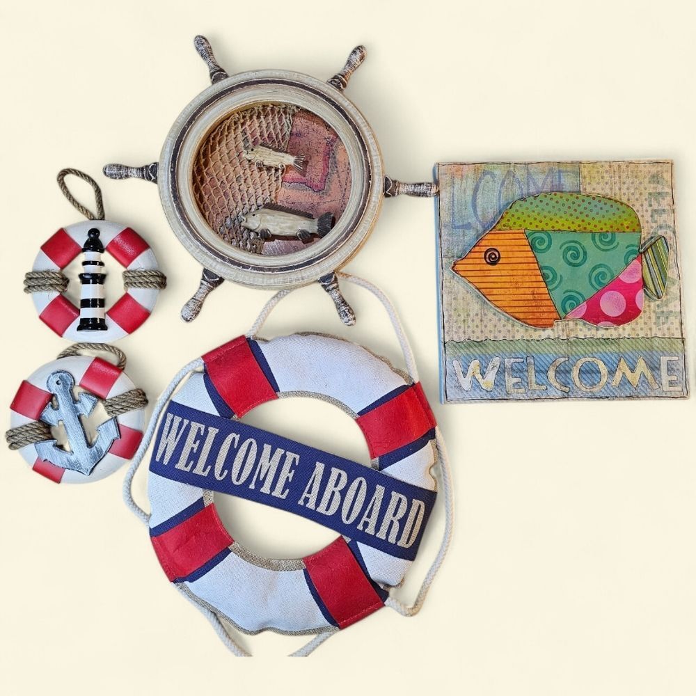 Nautical Cottage Theme Decor